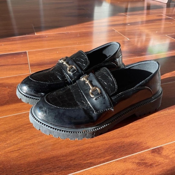 Vintage Black Loafers main image 4
